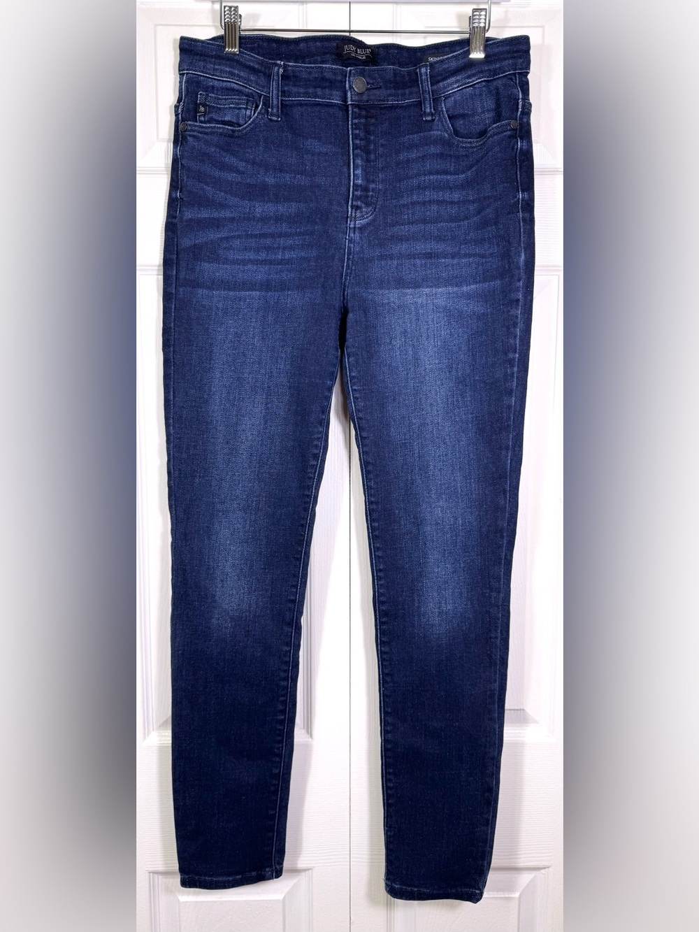 Judy Blue High Waist Skinny Jeans Dark Wash Size 13/31 Stretch Denim
